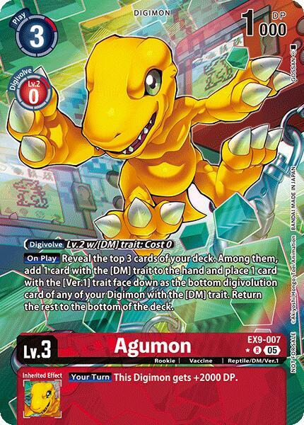Agumon (Digital Monster Day Commemoration Event Winner) - Digimon Promotion Cards (D-PR)
