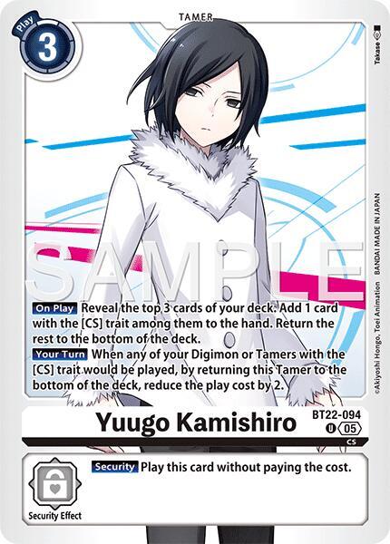 Yuugo Kamishiro - Cyber Eden (BT-22)