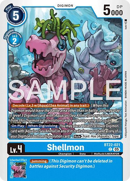 Shellmon - Cyber Eden (BT22)
