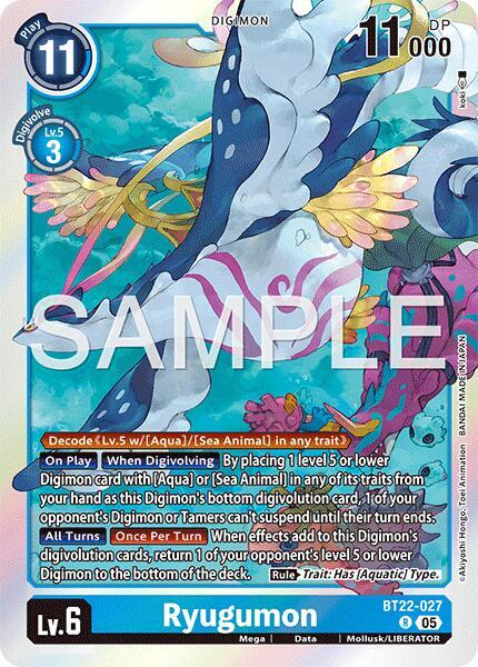 Ryugumon - Cyber Eden (BT22)