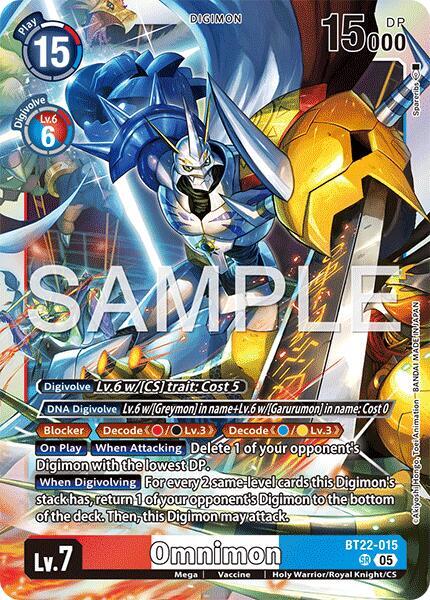 Omnimon - Cyber Eden (BT-22)