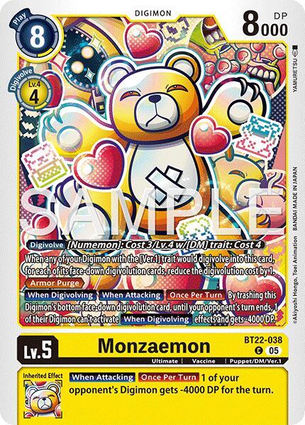 Monzaemon - Cyber Eden (BT22)