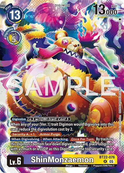 ShinMonzaemon - Cyber Eden (BT-22)