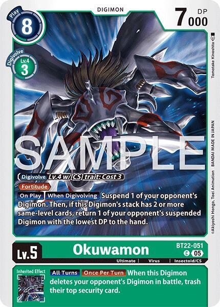 Okuwamon - Cyber Eden (BT22)