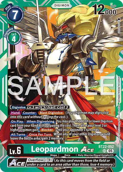 Leopardmon ACE - Cyber Eden (BT-22)