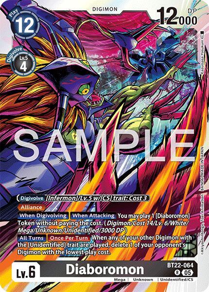 Diaboromon - Cyber Eden (BT-22)