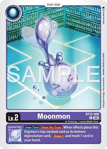Moonmon - Cyber Eden (BT22)