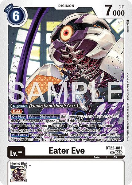 Eater Eve - Cyber Eden (BT-22)
