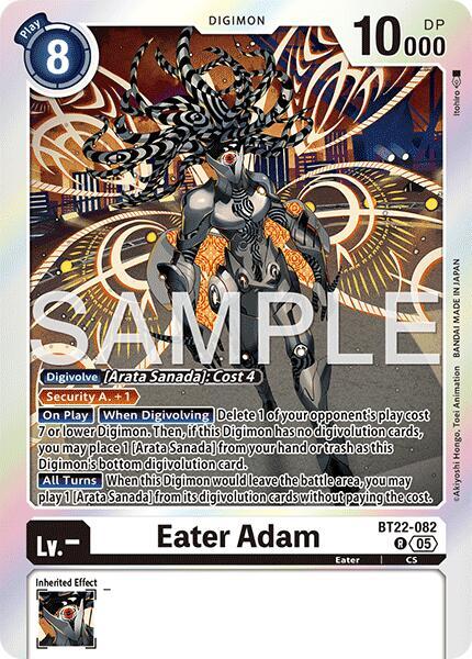 Eater Adam - Cyber Eden (BT-22)