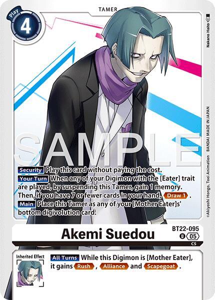 Akemi Suedou - Cyber Eden (BT22)