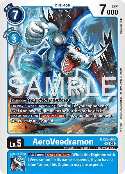AeroVeedramon - Cyber Eden (BT22)