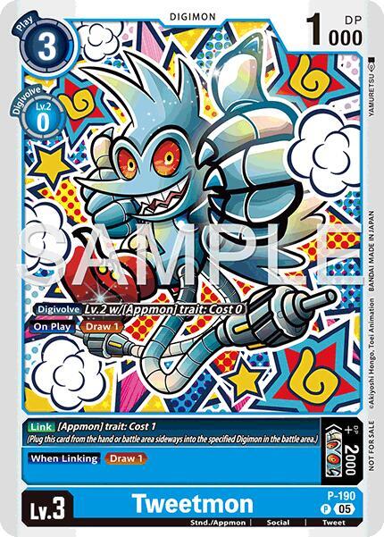 Tweetmon (Store Tournament 2025 Vol.3 Participation Pack) - Digimon Promotion Cards (D-PR)