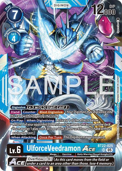 UlforceVeedramon ACE - Cyber Eden (BT-22)