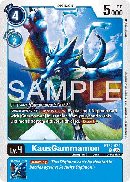KausGammamon - Cyber Eden (BT22)