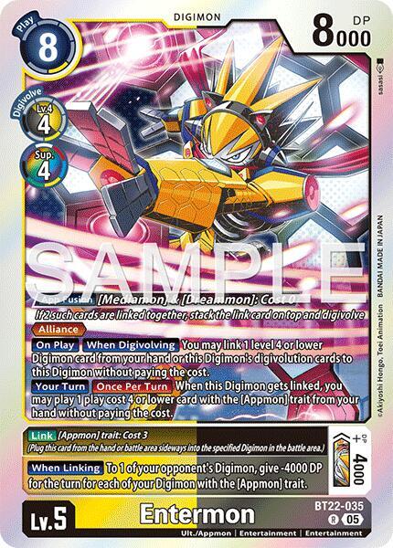 Entermon - Cyber Eden (BT22)