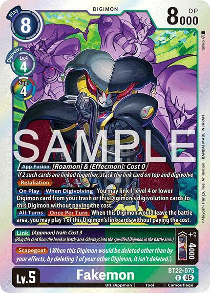 Fakemon - Cyber Eden (BT22)