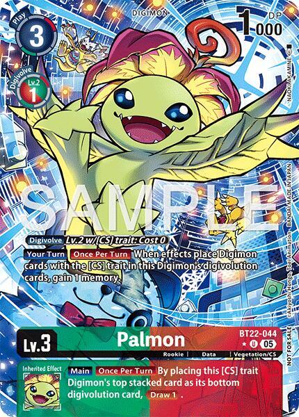 Palmon (Box Topper) - Cyber Eden (BT-22)