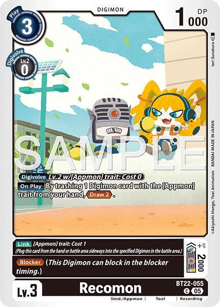 Recomon - Cyber Eden (BT22)