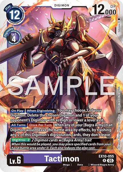 Tactimon - Sinister Order (EX10)