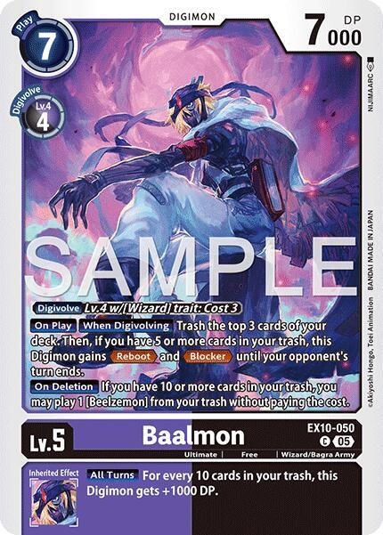 Baalmon - Sinister Order (EX-10)