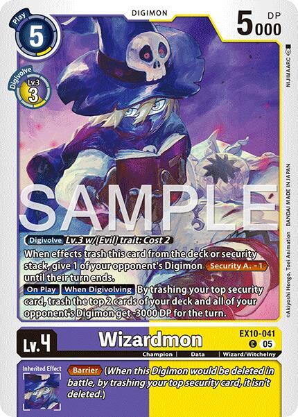 Wizardmon - Sinister Order (EX-10)