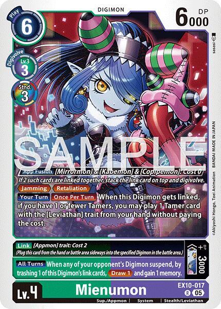 Mienumon - Sinister Order (EX10)