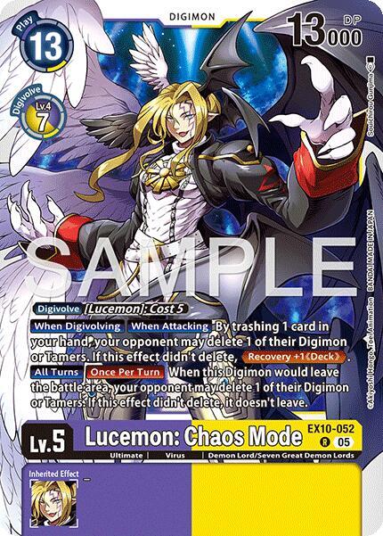 Lucemon: Chaos Mode - Sinister Order (EX-10)