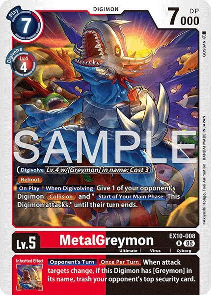 MetalGreymon - Sinister Order (EX-10)