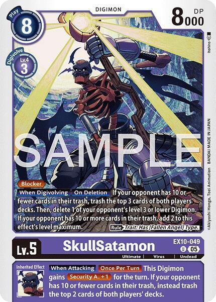 SkullSatamon - Sinister Order (EX-10)