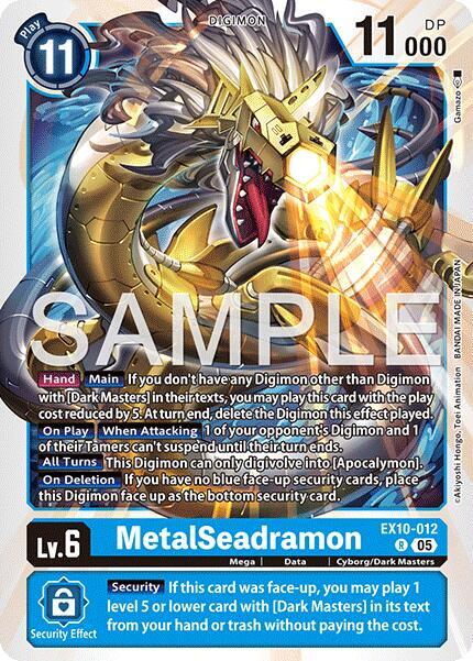 MetalSeadramon - Sinister Order (EX-10)