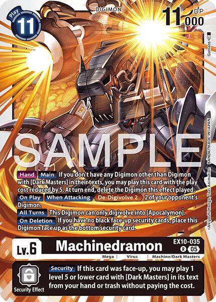 Machinedramon - Sinister Order (EX10)
