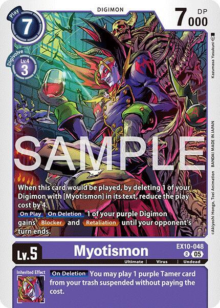 Myotismon - Sinister Order (EX-10)