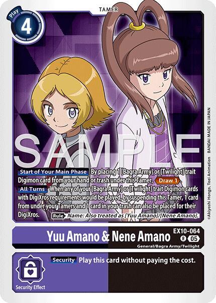 Yuu Amano & Nene Amano - Sinister Order (EX10)