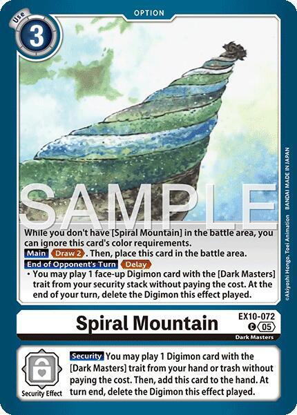 Spiral Mountain - Sinister Order (EX-10)