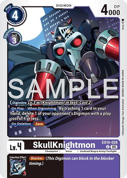 SkullKnightmon - Sinister Order (EX-10)
