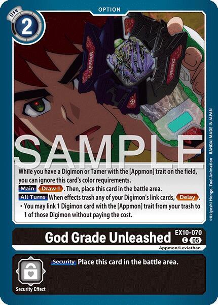 God Grade Unleashed - Sinister Order (EX10)