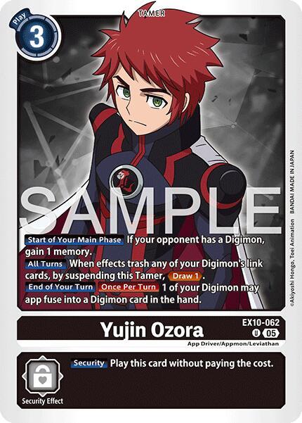 Yujin Ozora - Sinister Order (EX-10)