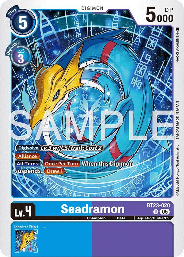 Seadramon - Hackers' Slumber (BT-23)
