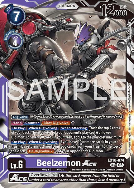 Beelzemon ACE - Sinister Order (EX-10)