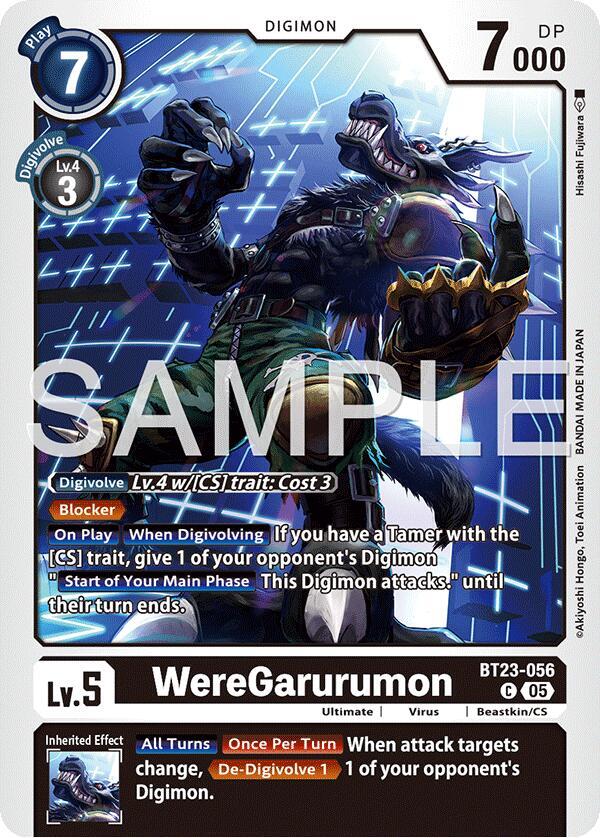 WereGarurumon - Hackers' Slumber (BT-23)