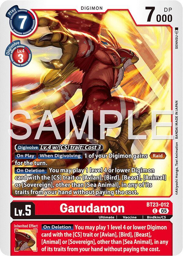 Garudamon - Hackers' Slumber (BT-23)