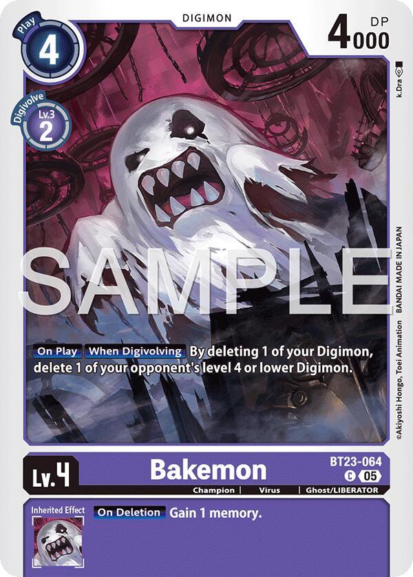 Bakemon - Hackers' Slumber (BT-23)