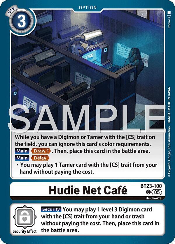 Hudie Net Cafe - Hackers' Slumber (BT-23)
