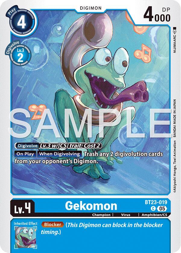 Gekomon - Hackers' Slumber (BT-23)