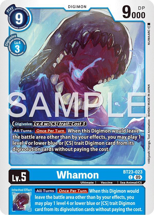 Whamon - Hackers' Slumber (BT-23)