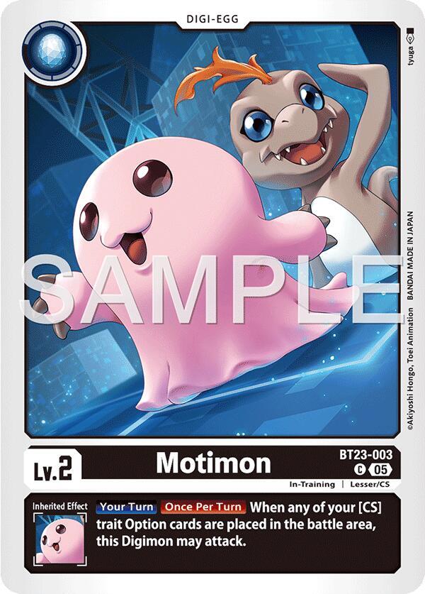 Motimon - Hackers' Slumber (BT-23)