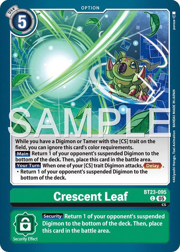 Crescent Leaf - Hackers' Slumber (BT-23)