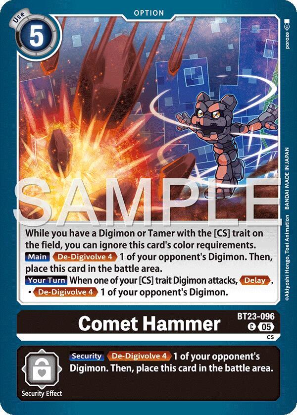 Comet Hammer - Hackers' Slumber (BT-23)