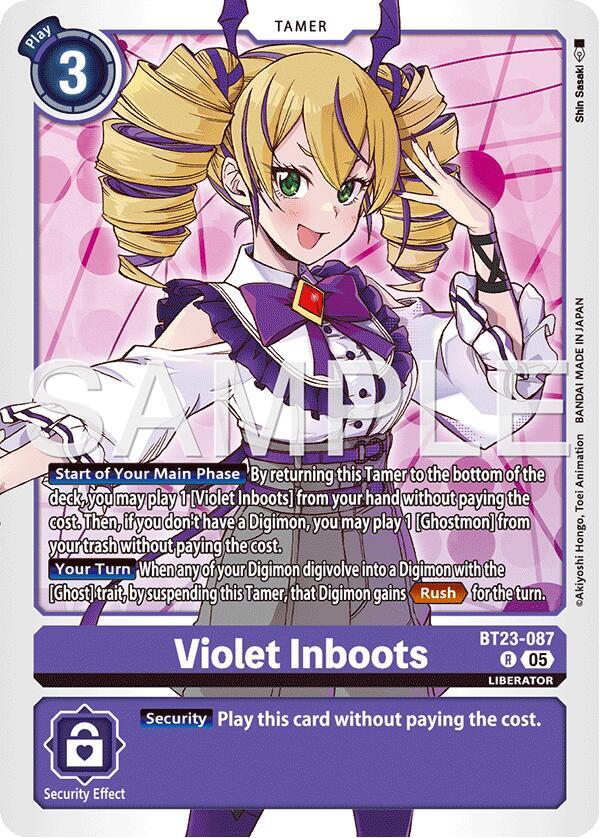 Violet Inboots - Hackers' Slumber (BT-23)