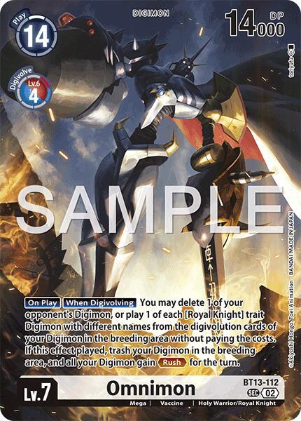 Omnimon - Limited Card Pack -Another Knight- (LM-07)